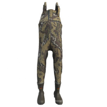 Waterproof Camo Neoprene Chest Wader Suit for Hunting